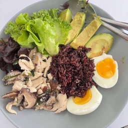 อกไก่ยำเห็ด3อย่าง