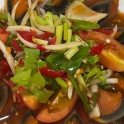 ยำไข่เยี่ยวม้า