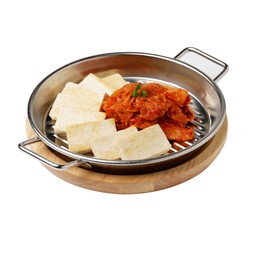 เต้าหู้+หมูกิมจิ(โปรตีนเกษตร)
