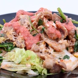 สุกี้แห้งหมูหมัก