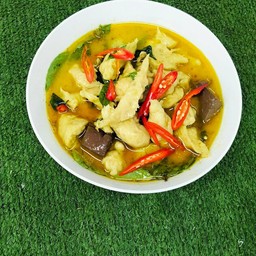 แกงเขียวหวานหมูเด้ง