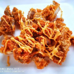 ไก่วิงส์ราดชีส