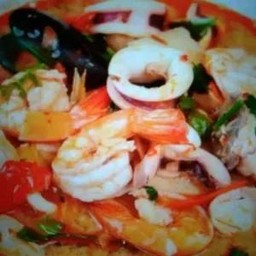 ต้มยำรวมมิตรนำ้ข้น