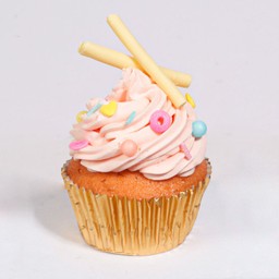 White Peach Cupcake