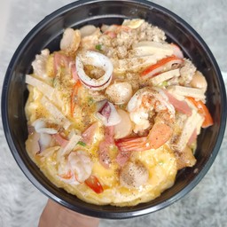 ข้าวไข่ข้น ทะเลรวมมิตร