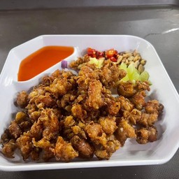 แหนมเอ็นไก่ทอด