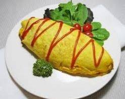 ไข่ห่อเนย ไส้กรอก แฮม