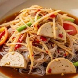 ตำซั่วขนมจีนหมูยอ