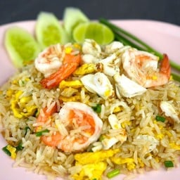 ข้าวผัดปูกุ้ง