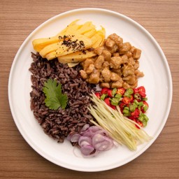 ข้าวคลุกกะปิหอมมันปูหมูหวาน