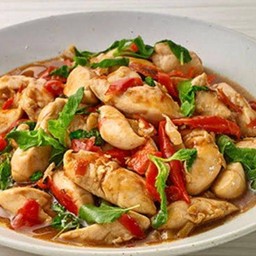 ผัดกระเพราไก่