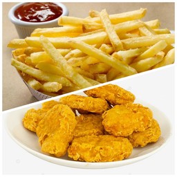 เฟรนฟราย+นักเก็ต