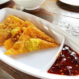 เฮียหนาน บะหมี่หมูแดง หมูกรอบ "เตาถ่าน"