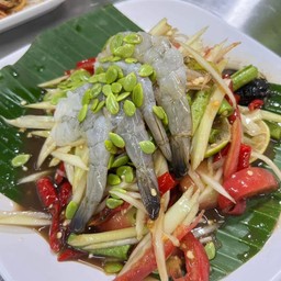 ตำปูปลาร้ากุ้งสด