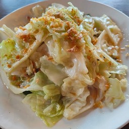 กะหล่ำผัดน้ำปลา