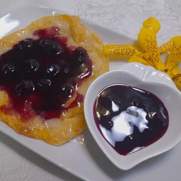 โรตีแยมบลูเบอร์รี