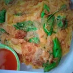 ข้าวไข่เจียวพริกแกง