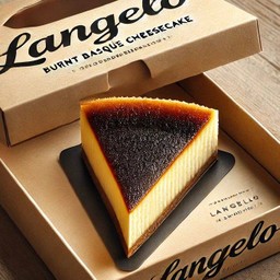 Burnt Basque Cheese Cake Slice