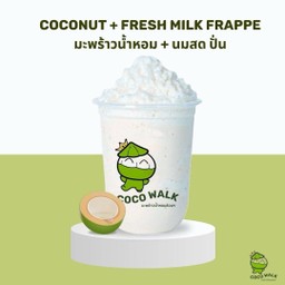 COCONUT fresh  milk frappe