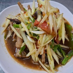 ตำปูปลาร้าซุปเปอร์ขาไก่(ตีนไก่)