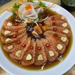 แซลมอนดองซีอิ๊ว(กลาง)