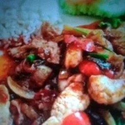 ข้าวผัดพริกเผาไก่