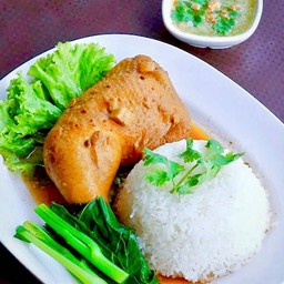 ข้าวไก่อบเต้าเจี้ยว