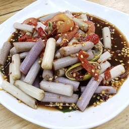 ตำสายบัวปลาร้า