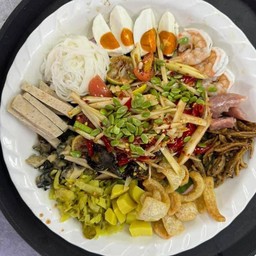 ตำถาด(ปูปลาร้า)