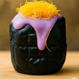 ปังปิ้งชาโคไส้เผือกหอม+ฝอยทอง