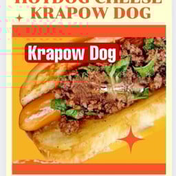 Philly กระเพราโคขุน ฮอตด็อกชีสสสส