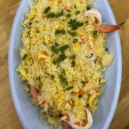 ข้าวผัดกุ้ง(จานกลาง)