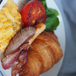 Wolf breakfast