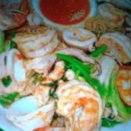 สุกี้แห้งทะเล