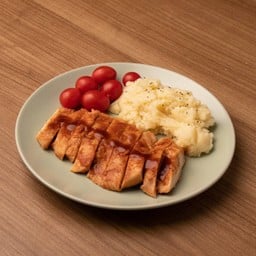 สเต็กไก่บาร์บีคิว