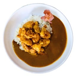 ข้าวหน้าแกงกะหรี่ไก่คาราเกะ