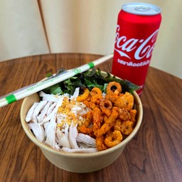 หมี่ไก่ฉีก น้ำพริกกากหมู อู้ยปัง - หมู่บ้านเดอะฟอร์จูน 2