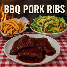BBQ Pork Ribs 500 g.