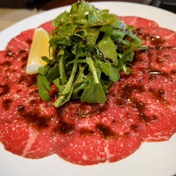 Beef carpaccio