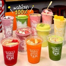 Fresh fruit น้ำผลไม้ปั่นสมูทตี้ น้ำผลไม้สกัดเย็น สาขาปิ่นเกล้า ปิ่นเกล้า