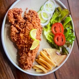 สเต็กปลาทอด