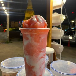 สตรอเบอร์รี่โยเกิรตปั่น