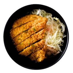 ข้าวหน้าไก่ทอดซอสทงคัตสึ