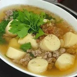 ต้มจืดเต้าหู้หมูสับ