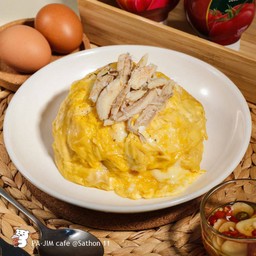 ข้าวไข่ข้นปู