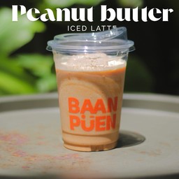 peanut butter iced latte