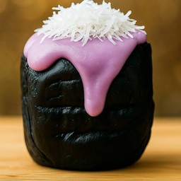 ปังปิ้งชาโค ไส้เผือกหอม มะพร้าว