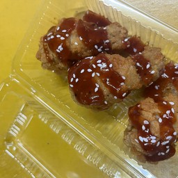 ไก่ทอดซอสบาบีคิว 3 ชิ้น