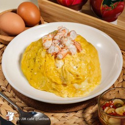 ข้าวไข่ข้นกุ้ง