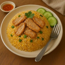 ข้าวผัดหมู